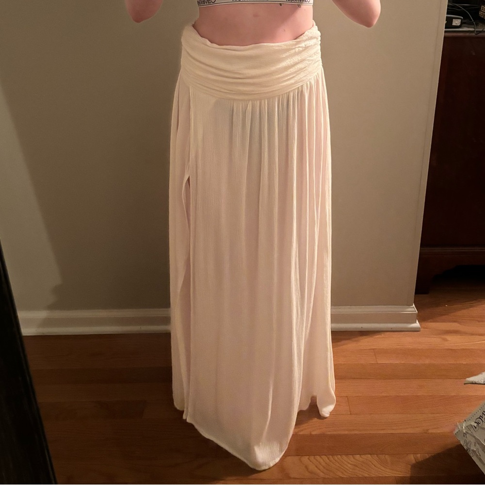 White Maxi Skirt
